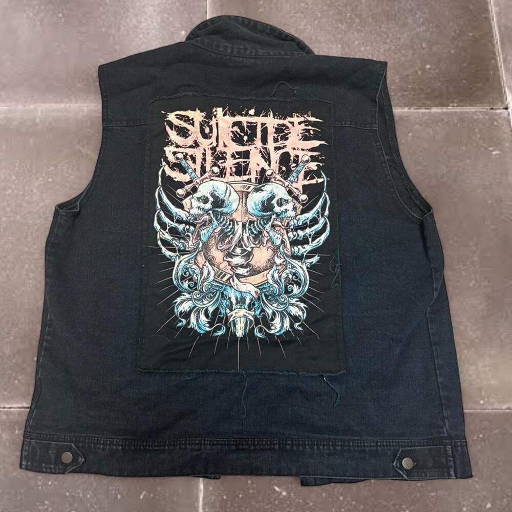 Suicide Silence Grunge Jean Vest